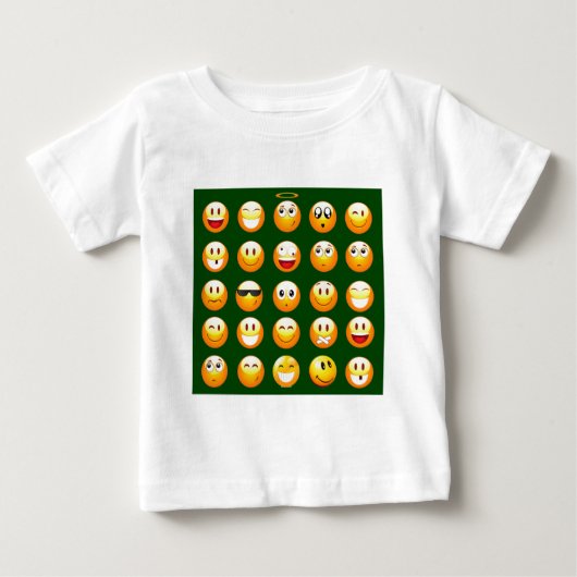 donkergroene emoji (Voorkant)