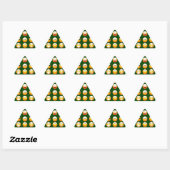 donkergroene emoji sticker (Vel)