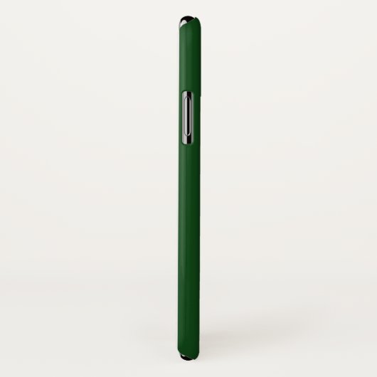 Donkergroene en witte snoepjes strepen Case-Mate iPhone case (Achterkant / rechts)