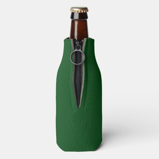 Donkergroene flessenkoeler flesjeskoeler (Fles Achterkant)