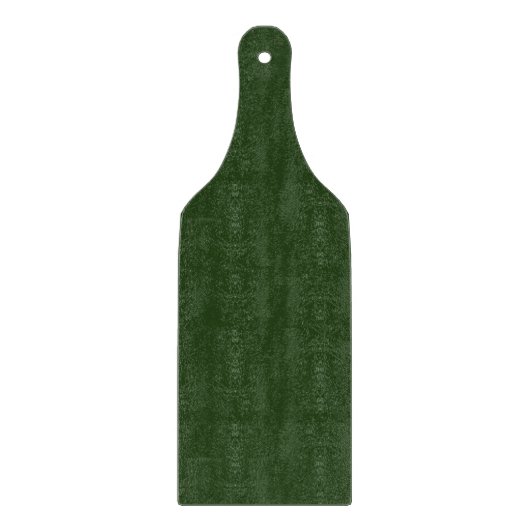 Donkergroene glazen snijplankpaddle snijplank (Voorkant)