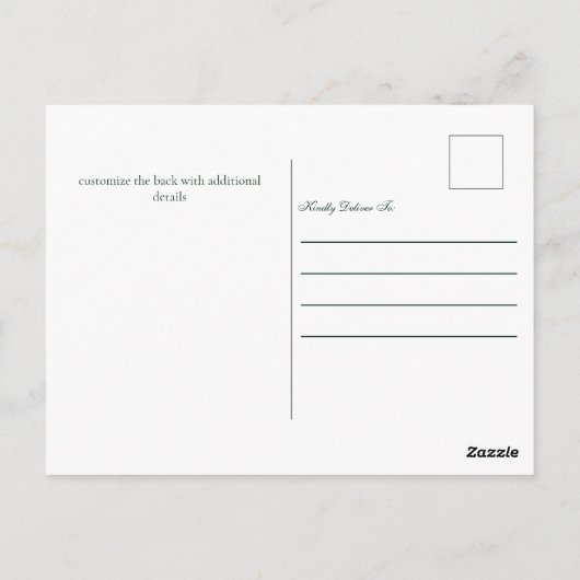 Donkergroene gouden agaat bar mitswa party uitnodi briefkaart (Achterkant)