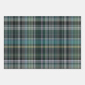 Donkergroene kerstbladeren Waterverf spelbreker Inpakpapier Vel (Voorkant 2)