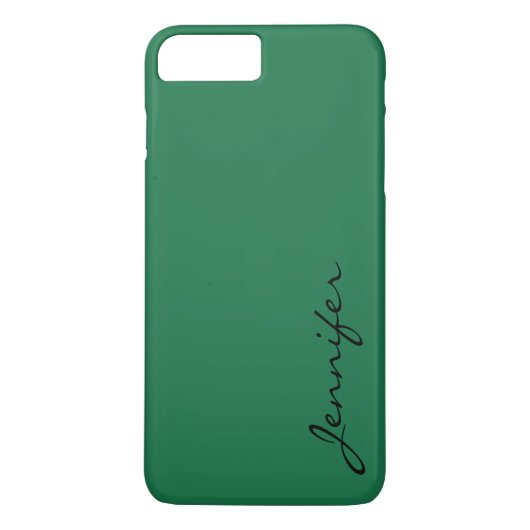 Donkergroene kleur achtergrond Case-Mate iPhone case (Achterkant)