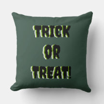 Donkergroene kleur Throwpillow voor home decor