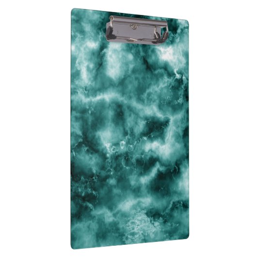 Donkergroene marmertextuur klembord (Rechts)