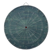 Donkergroene muur dartbord (Voorkant)