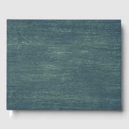 Donkergroene muur gastenboek