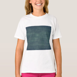 Donkergroene muur t-shirt