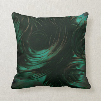 Donkergroene Mystic Art Pillow Kussen