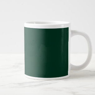Donkergroene Reuzen Koffiemok Grote Koffiekop
