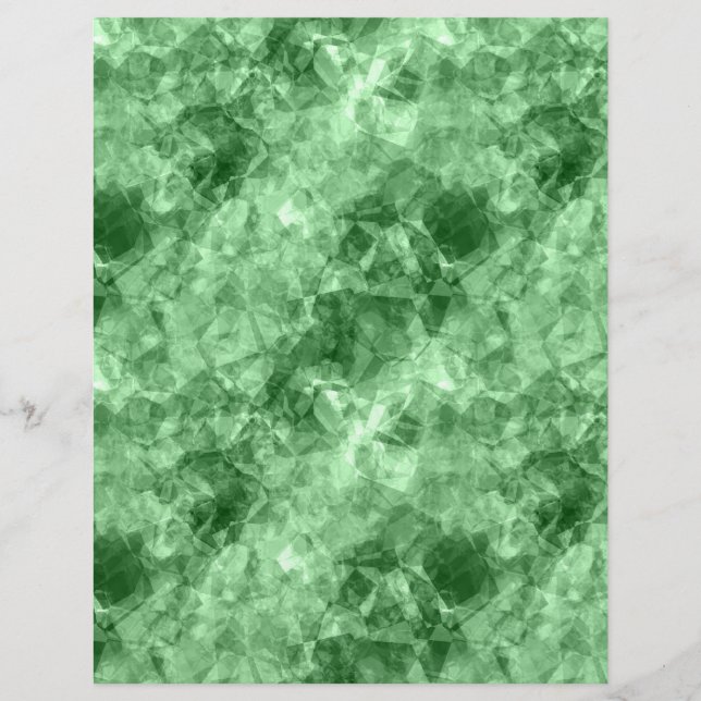 Donkergroene ruw textiel (Voorkant)