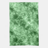 Donkergroene ruw textiel theedoek (Verticaal)