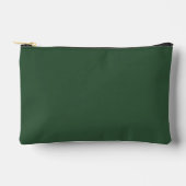 Donkergroene smaragd effen kleur etui (Voorkant)