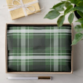 Donkergroene speldenstang tissuepapier (Geschenk)