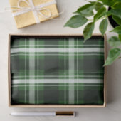 Donkergroene speldenstang tissuepapier (Geschenk)