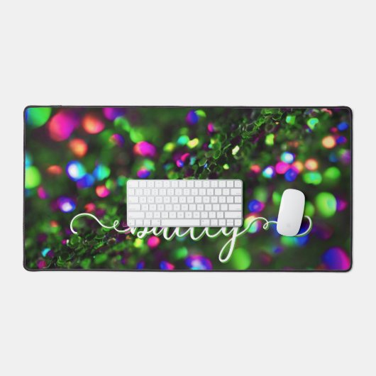 donkergroene sprankeling bureaumat (Keyboard & Muis)