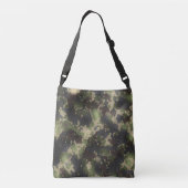Donkergroene Starry Camo Blend Crossbody Bag Crossbody Tas (Achterkant)