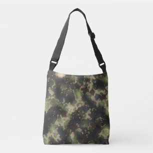 Donkergroene Starry Camo Blend Crossbody Bag Tas
