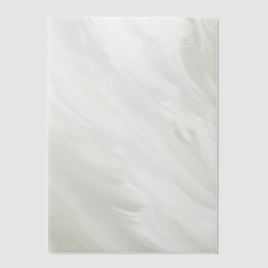 Donkergroene streaks vellum uitnodigingen (Voorkant)