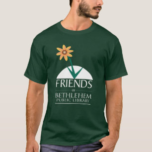 Donkergroene T-shirt, Friends logo T-shirt
