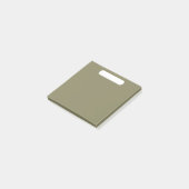 Donkergroene takenlijst post-it® notes (Schuin)