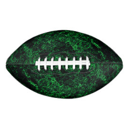 Donkergroene textuur, vernietigd of bijtend sponsj american football