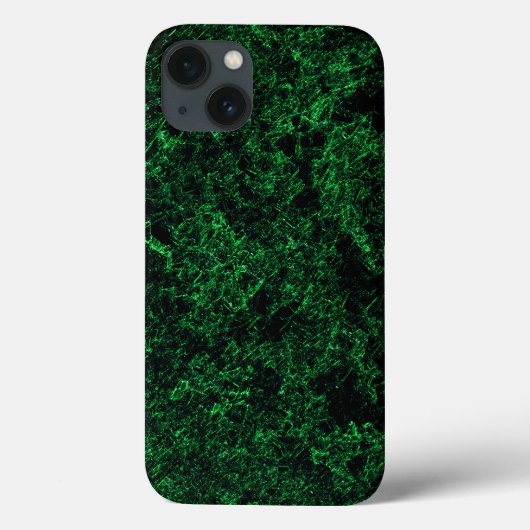 Donkergroene textuur, vernietigd of bijtend sponsj Case-Mate iPhone case (Achterkant)