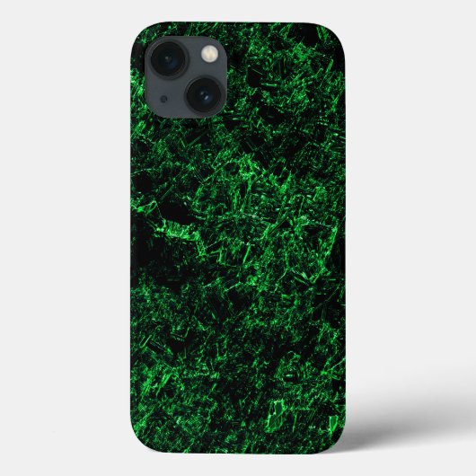 Donkergroene textuur, vernietigd of bijtend sponsj Case-Mate iPhone case (Achterkant)