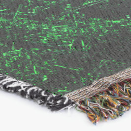 Donkergroene textuur, vernietigd of bijtend sponsj deken