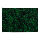 Donkergroene textuur, vernietigd of bijtend sponsj kussensloop (Achterkant-Rechts)