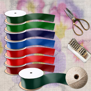 Donkergroene tinboom, vaste minimalisator satijnen lint