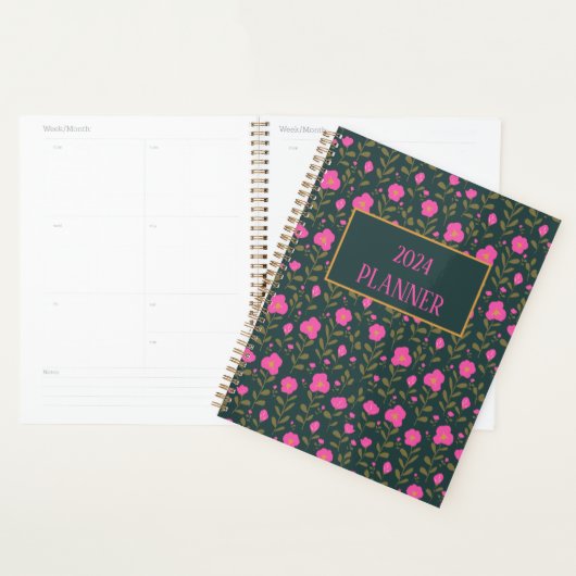 Donkergroene tuin Serenade Planner (Display)