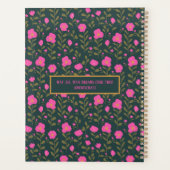 Donkergroene tuin Serenade Planner (Achterkant)