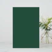Donkergroene vaste kleur (Staand voorkant)