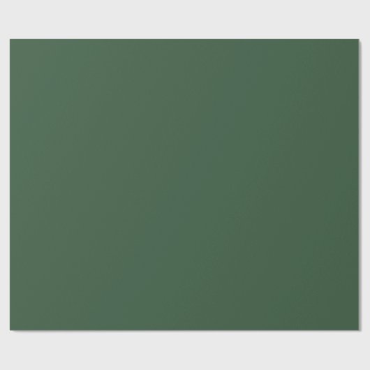 Donkergroene vaste kleur cadeaupapier (Vlak)