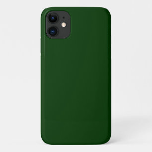 Donkergroene vaste kleur Case-Mate iPhone case