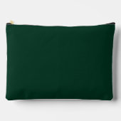 Donkergroene vaste kleur etui (Voorkant)
