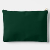 Donkergroene vaste kleur etui (Achterkant)