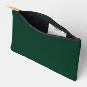 Donkergroene vaste kleur etui (Open)