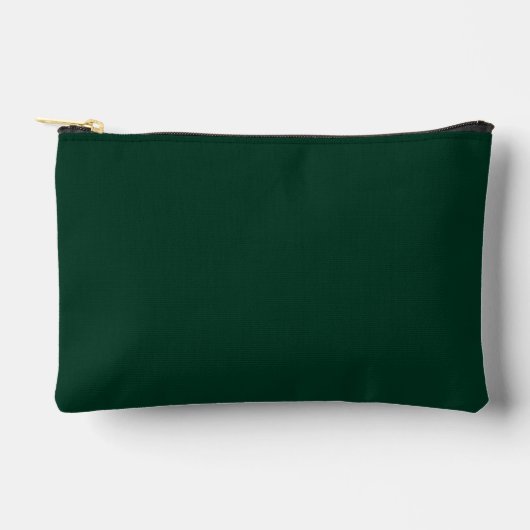Donkergroene vaste kleur etui (Voorkant)