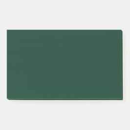 Donkergroene vaste kleur post-it® notes