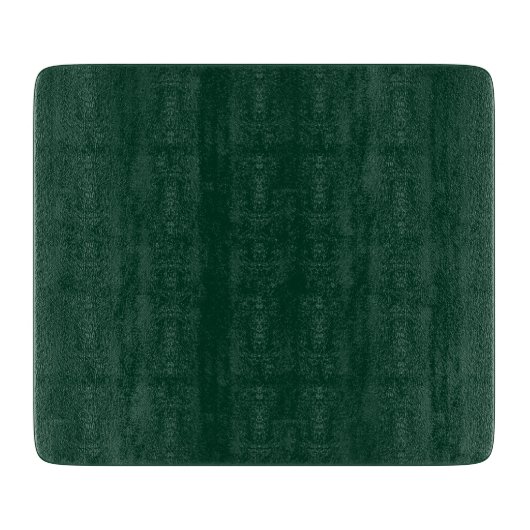 Donkergroene vaste kleur snijplank (Voorkant)