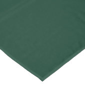 Donkergroene vaste kleur tafelkleed (Gekanteld)