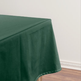 Donkergroene vaste kleur tafelkleed