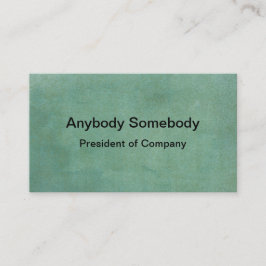 Donkergroene Waterverf Visitekaartje wassen