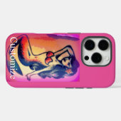 donkerharige zeemeermin Case-Mate iPhone case (Achterkant (horizontaal))