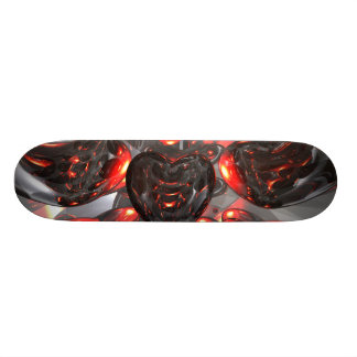 Donkerharten Abstract skateboard
