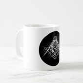 Donkerheid naar licht koffiemok (Voorkant links)