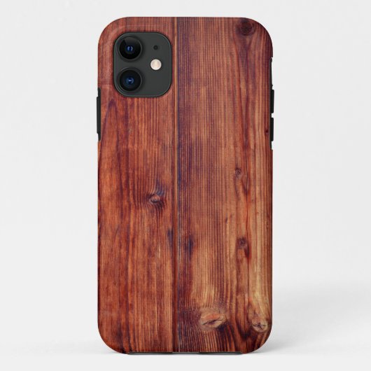 Donkerhout als textuur Case-Mate iPhone case (Achterkant)